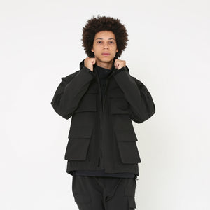 3LAYER WATERPROOF JACKET (BLACK)