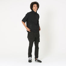 画像をギャラリービューアに読み込む, 3LAYER WATER REPELLENT CARGO PANTS (BLACK)
