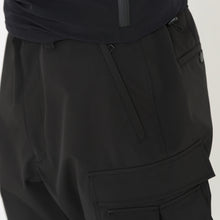 画像をギャラリービューアに読み込む, 3LAYER WATER REPELLENT CARGO PANTS (BLACK)
