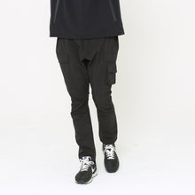 画像をギャラリービューアに読み込む, 3LAYER WATER REPELLENT CARGO PANTS (BLACK)
