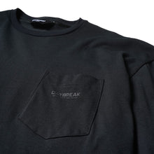 Load image into Gallery viewer, DAYBREAK BIG POCKET TEE (BLACK)
