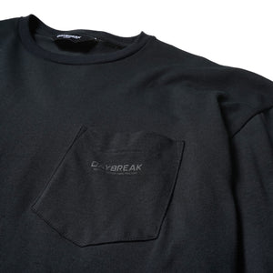 DAYBREAK BIG POCKET TEE (BLACK)