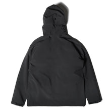 画像をギャラリービューアに読み込む, 3LAYER WATERPROOF LONG JACKET (BLACK)
