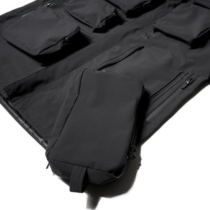 3LAYER WATERPROOF LONG JACKET (BLACK)