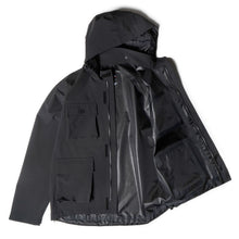 画像をギャラリービューアに読み込む, 3LAYER WATERPROOF JACKET (BLACK)
