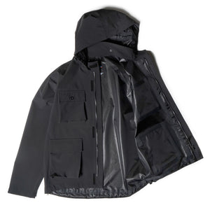 3LAYER WATERPROOF JACKET (BLACK)